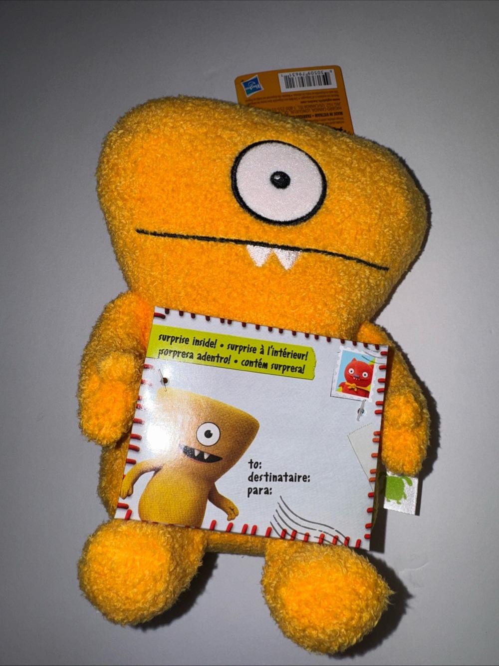 Hasbro sincerely uglydolls wedgehead new with tags. Hard to find.